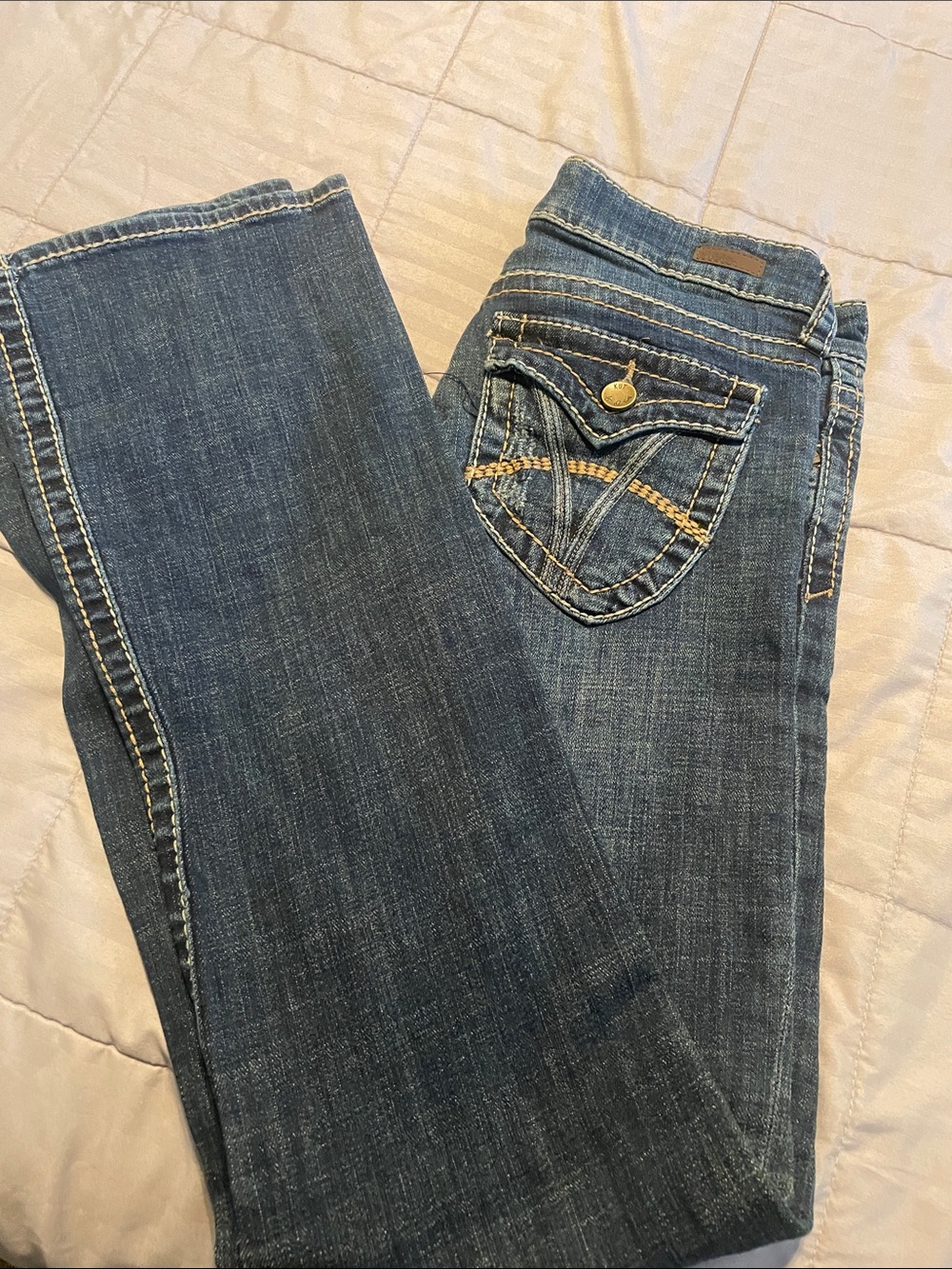 Kut from the Kloth Medium Blue Bootcut Jeans